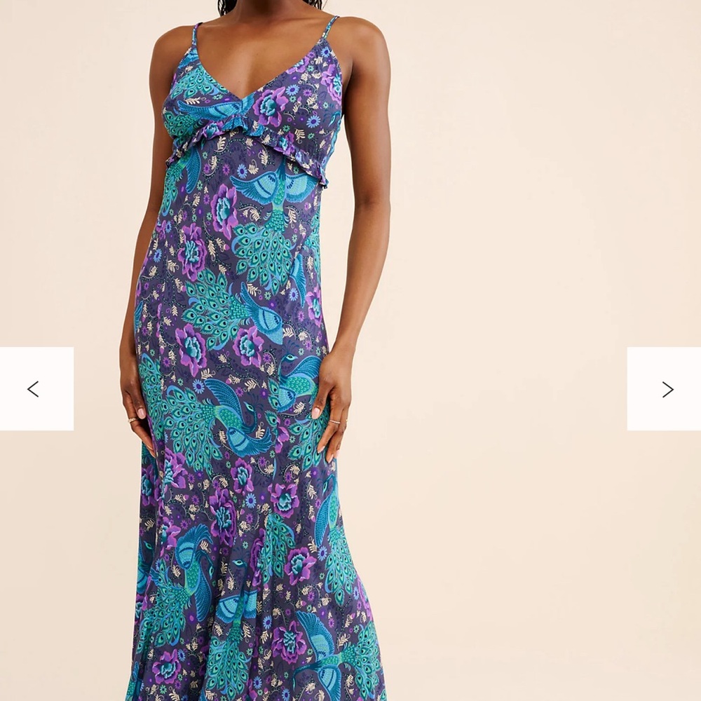 Spell & the Gypsy Boheme Bias Slip Maxi dress, XL - Picture 8 of 14
